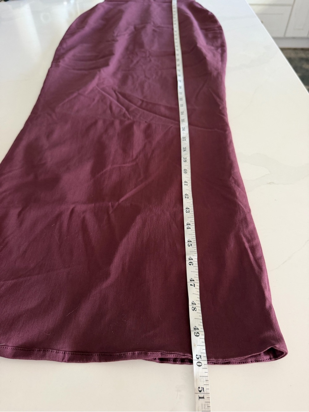 House of CB Strapless Plum Bodycon Maxi Dress Sz S Plus Cup MSRP $285 NEW - Picture 10 of 10